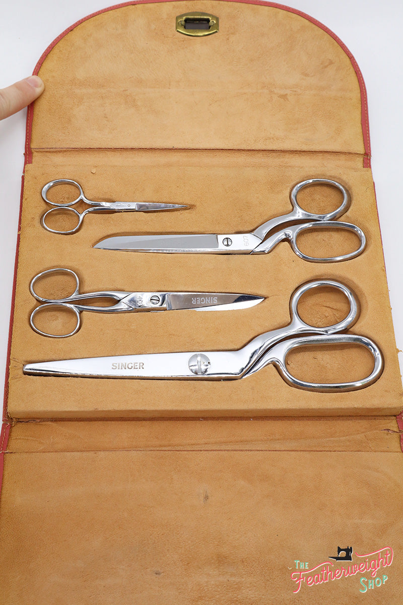 Scissor Set, First Place Sewing Contest Award - RARE Singer (Vintage O –  The Singer Featherweight Shop